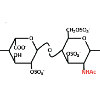 N-acetylated heparin