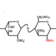 N-acetylated heparin